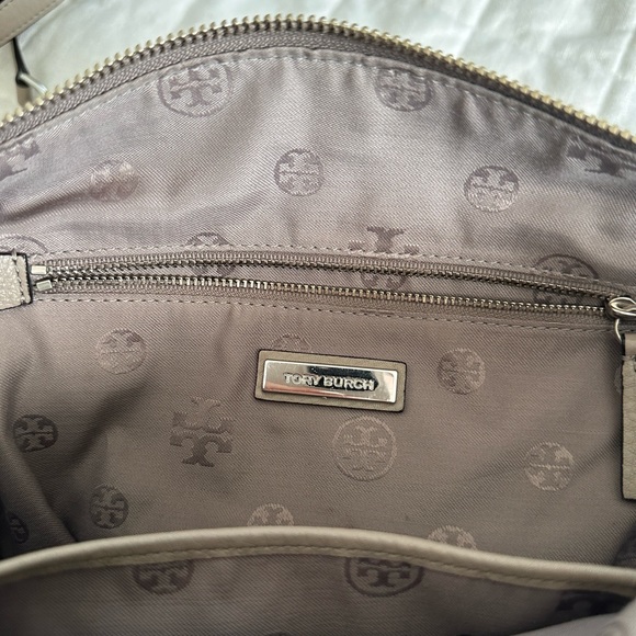 Tory Burch Frida Nude-Pink Pebbled Leather Top Handle Satchel Shoulder p… - Picture 11 of 11